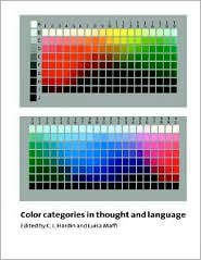 Color Categories in Thought and Language by C. L. Hardin: Book Cover