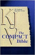 Compact Bible: King James Version (KJV), burgundy bonded leather, gold