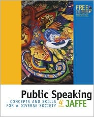 Public Speaking by Clella Jaffe: Book Cover