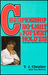 Championship No-Limit and Pot-Limit Hold'em: On the Road to the World Series of Poker