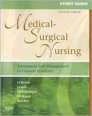 Study Guide for Medical-Surgical Nursing by Sharon L. Lewis: Book Cover