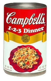 Campbell's 1-2-3 Dinner by Publications International: Book Cover