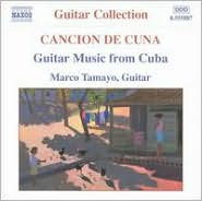 Guitar Music from Cuba by Marco Tamayo: CD Cover