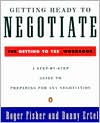 Getting Ready to Negotiate by Roger Fisher: Book Cover