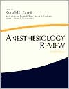 Anesthesiology Review by Ronald J. Faust: Book Cover