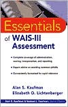 Essentials of WAIS(R) -III Assessment