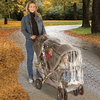 Jeep Baby Products Tandem Stroller Weather Cover Shield