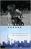 Breaking Ground by Daniel Libeskind: Book Cover
