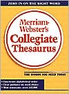 Merriam-Webster's Collegiate Thesaurus by Merriam-Webster Inc.