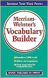 The Merriam-Webster's Vocabulary Builder by Mary W. Cornog: Book Cover