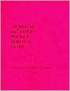 Surgical Intern Pocket Survival by Ronald Chamberlain: Book Cover