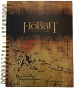 Product Image. Title: The Hobbit Spiral Sketchbook