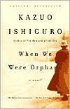 When We Were Orphans by Kazuo Ishiguro: Book Cover