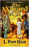 The Wizard of Oz (Oz Series #1) by L. Frank Baum: Book Cover