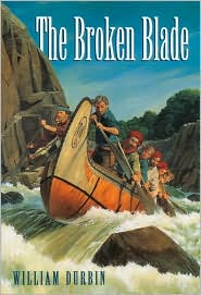 The Broken Blade by William Durbin: Book Cover