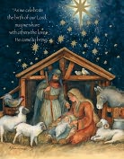 Product Image. Title: HOLY FAMILY CHRISTMAS BOXED CARD