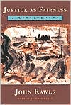 Justice as Fairness by John Rawls: Book Cover