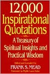 12,000 Inspirational Quotations by Frank S. Mead: Book Cover
