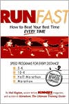 Run Fast by Hal Higdon: Book Cover