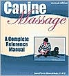 Canine Massage by Jean-Pierre Hourdebaigt: Book Cover
