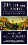 Myth and Meaning by Claude Levi-Strauss: Book Cover