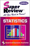 Super Revised Statistics by Research & Education Association: Book Cover