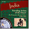 India: Traveling Artists of the Desert: CD Cover