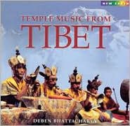 Temple Music from Tibet by Deben Bhattacharya: CD Cover