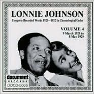 Complete Recorded Works (1925-1932), Vol. 4: 1928-1929 by Lonnie Johnson: CD Cover