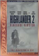 Highlander II - The Quickening with Christopher Lambert: DVD Cover