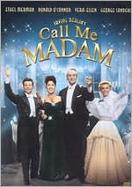 Call Me Madam with Ethel Merman: DVD Cover