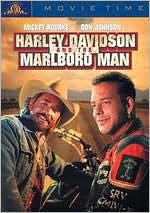 Harley Davidson and the Marlboro Man with Mickey Rourke: DVD Cover