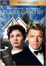 Elmer Gantry with Burt Lancaster: DVD Cover