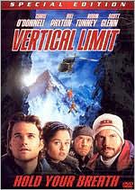 Vertical Limit with Chris O'Donnell: DVD Cover