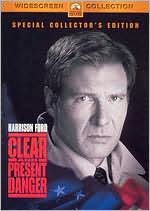 Clear and Present Danger with Harrison Ford: DVD Cover