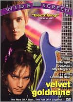 Velvet Goldmine with Ewan McGregor: DVD Cover