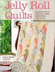 Jelly Roll Quilts by Pam Lintett: Book Cover