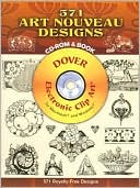 571 Art Nouveau Designs Dover Electronic Clip Art Series