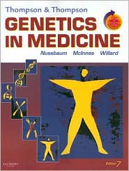 Thompson & Thompson Genetics in Medicine by Robert L. Nussbaum: Book Cover
