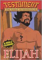 Testament: The Bible in Animation - Elijah: DVD Cover