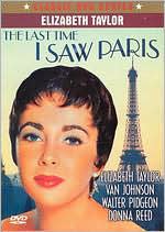 The Last Time I Saw Paris with Elizabeth Taylor: DVD Cover