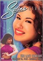Selena: Live - The Last Concert: DVD Cover