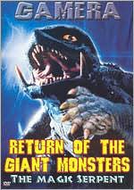 Gamera: Return of the Giant Monsters / Magic Serpent: DVD Cover