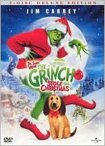Dr. Seuss's How the Grinch Stole Christmas with Jim Carrey: DVD Cover