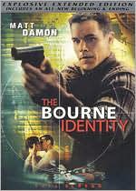 The Bourne Identity with Matt Damon: DVD Cover