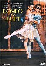 Romeo and Juliet (The Royal Ballet) with Rudolf Nureyev: DVD Cover