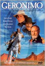 Geronimo: An American Legend with Jason Patric: DVD Cover