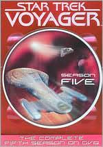 Star Trek Voyager - The Complete Fifth Season with Kate Mulgrew: DVD Cover