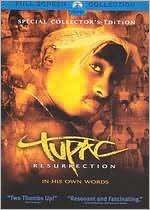 Tupac: Resurrection with Tupac Shakur: DVD Cover