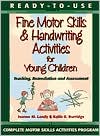 Ready-to-Use Fine Motor Skills and Handwriting Activities for Young Children by Joanne M. Landy: Book Cover